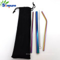 Sinpure Telescopic Aluminum Pole with Pink Metal Case for Drinking